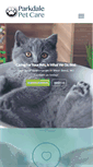 Mobile Screenshot of parkdalepet.com